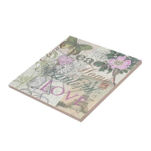  Vrede Huis Mooie Liefde Tegeltje (Zijkant)