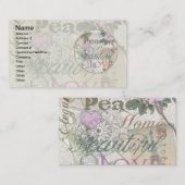  Vrede Huis Mooie Liefde Visitekaartje (Voorkant / Achterkant)