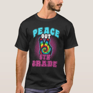 Vrede in 5e klas blije dag Stropdas D T-shirt