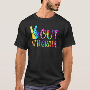 Vrede in 5e klas blije dag Stropdas D T-shirt