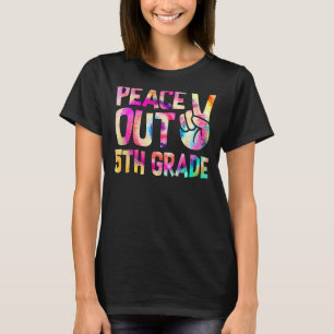Vrede in 5e klas blije dag Stropdas D T-shirt