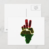 Vrede in Afrika Briefkaart (Voorkant / Achterkant)