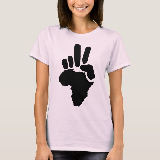 Vrede in Afrika T-shirt (Voorkant)