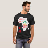 Vrede in Afrika T-shirt (Voorkant volledig)