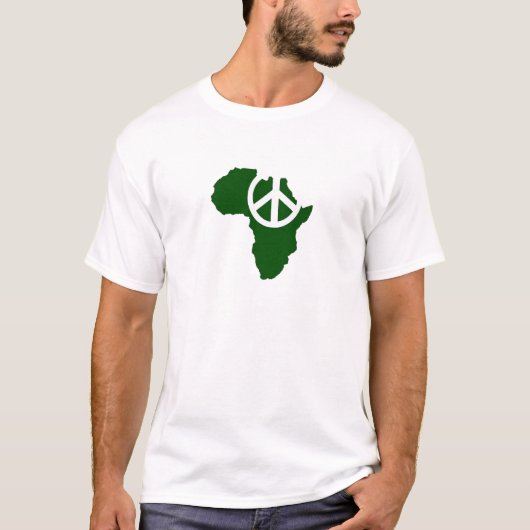 Vrede in Afrika T-shirt (Voorkant)