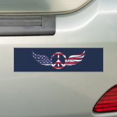Vrede in Amerika Bumpersticker (Op auto)
