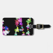 Vrede in bloemen Art Print Bagagelabel (Voorkant horizontaal)