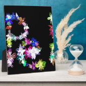 Vrede in bloemen Art Print Fotoplaat (Zijkant)