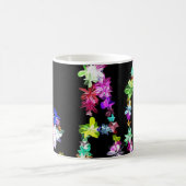 "VREDE" in bloemen Art Print Koffiemok (Center)