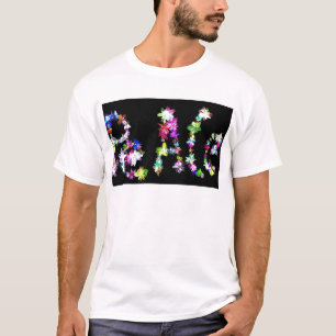 "VREDE" in bloemen Art Print T-shirt