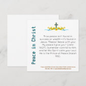 Vrede in Christus Getuige Kaart (Voorkant / Achterkant)