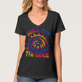 Vrede in de 7e klas op de laatste dag van het Stro T-shirt