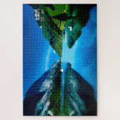 Vrede in de bergen legpuzzel (Verticaal)