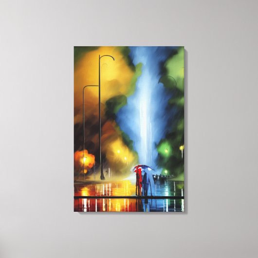 Vrede in de Storm Canvas Afdruk (Voorkant)