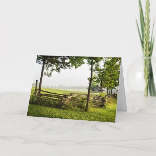 Vrede in de vallei kaart (Voorkant)