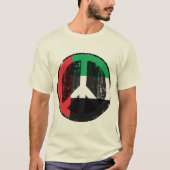 vrede in de verenigde staten t-shirt (Voorkant)
