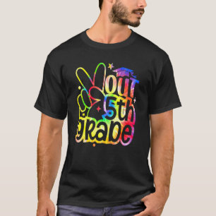Vrede in de vijfde klas Afstuderen vorige schoolda T-shirt