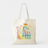 Vrede in de vijfde klas Afstuderen vorige schoolda Tote Bag (Achterkant)