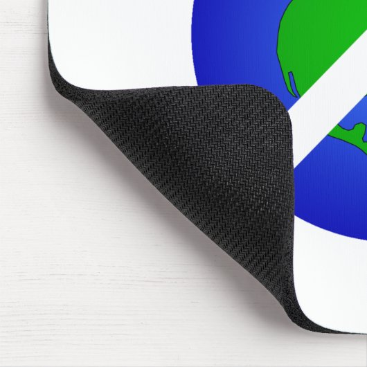 Vrede in de wereld muismat (Hoek)