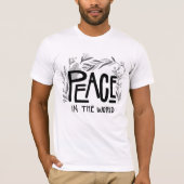 Vrede in de Wereld T-shirt (Voorkant)