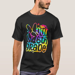 Vrede in de zesde klas Afstuderen op de laatste da T-shirt