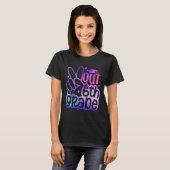 Vrede in de zesde klas Afstuderen op de laatste da T-shirt (Voorkant volledig)