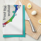 Vrede in diepe wateren theedoek (Quarter Fold)