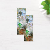 Vrede in dit wereldmini-bladwijzer mini visitekaartjes (Bureau)