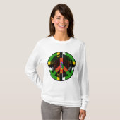 Vrede in Dominica T-shirt (Voorkant volledig)