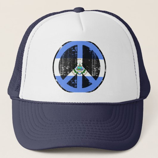 Vrede in El Salvador Trucker Pet (Voorkant)