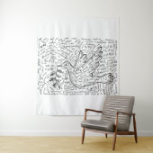 Vrede in elke taal wandkleed (In situ)