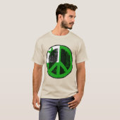 Vrede in Esperanto T-shirt (Voorkant volledig)