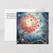 Vrede in Feestvreugde Feestdagenkaart (Voorkant / Achterkant)