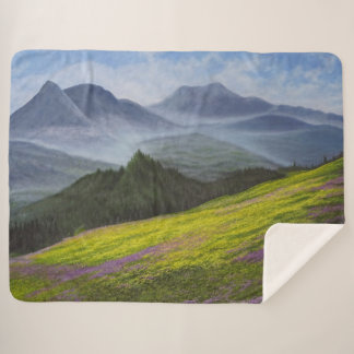 "Vrede in het dal" Sherpa Deken