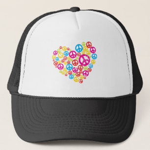 Vrede in het hart trucker pet