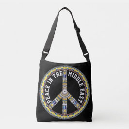 VREDE IN HET MIDDEN-OOSTEN - GEOMETRISCHE VLINDER CROSSBODY TAS