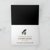 Vrede in het Natuur kerstWenskaart Feestdagen Kaart (Binnen)