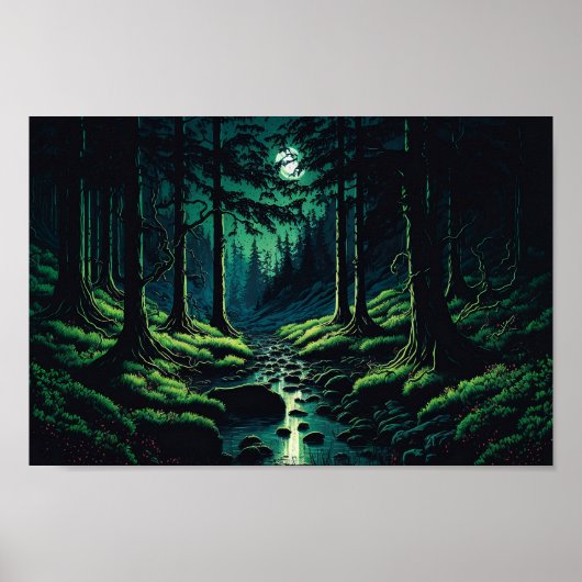 Vrede in het Poster van de bossen (Voorkant)