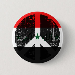 vrede in Irak Ronde Button 5,7 Cm