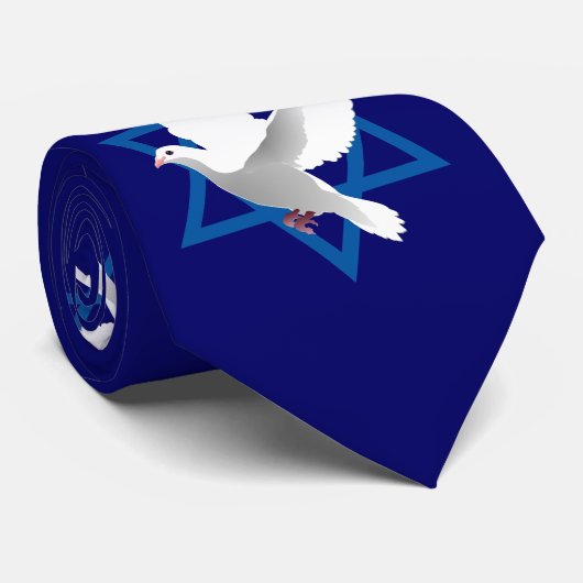 Vrede in Israël - Stropdas (Opgerold)