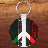 vrede in Italië Sleutelhanger (Voorkant)