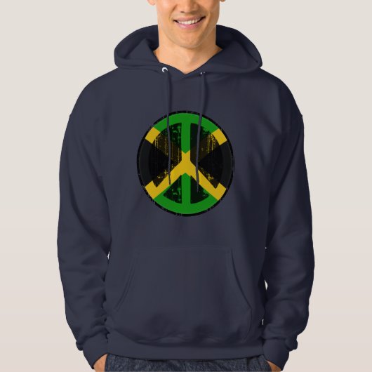 Vrede in Jamaica Hoodie (Voorkant)