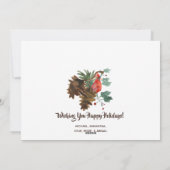 Vrede in Kerstmis van de Natuur Vakantie 2 de Feestdagenkaart (Achterkant)