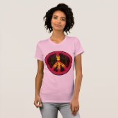 Vrede in Kirgizië T-shirt (Voorkant volledig)