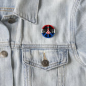 vrede in Kroatië Ronde Button 3,2 Cm (In situ)