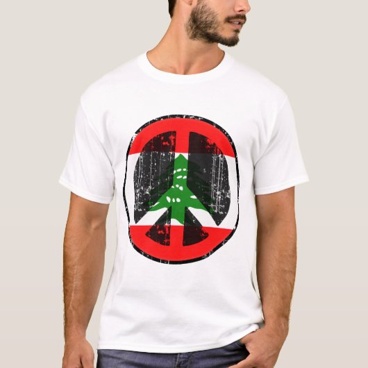 Vrede in Libanon T-shirt (Voorkant)