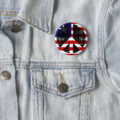 vrede in Liberia Ronde Button 5,7 Cm (In situ)