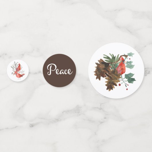 Vrede in NatureTable Confetti (Achterkanten)