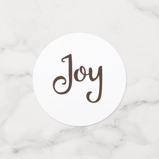 Vrede in NatureTable Confetti (Kleine voorkant)