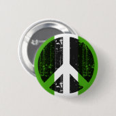 Vrede in Nigeria Ronde Button 5,7 Cm (Voorkant /achterkant)